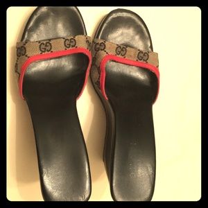Gucci wedges